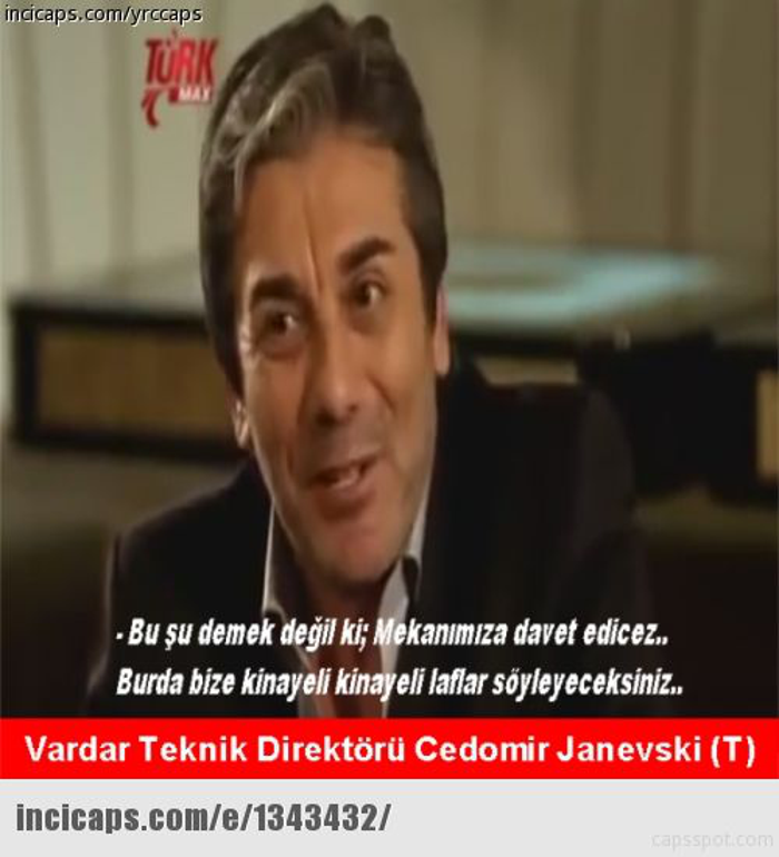 Fenerbahçe - Vardar maçı Capsleri