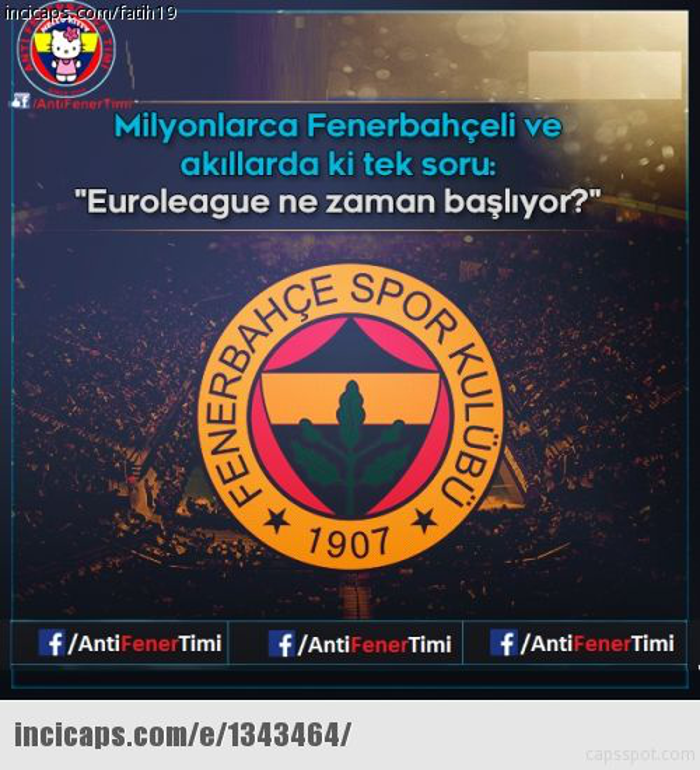 Fenerbahçe - Vardar maçı Capsleri