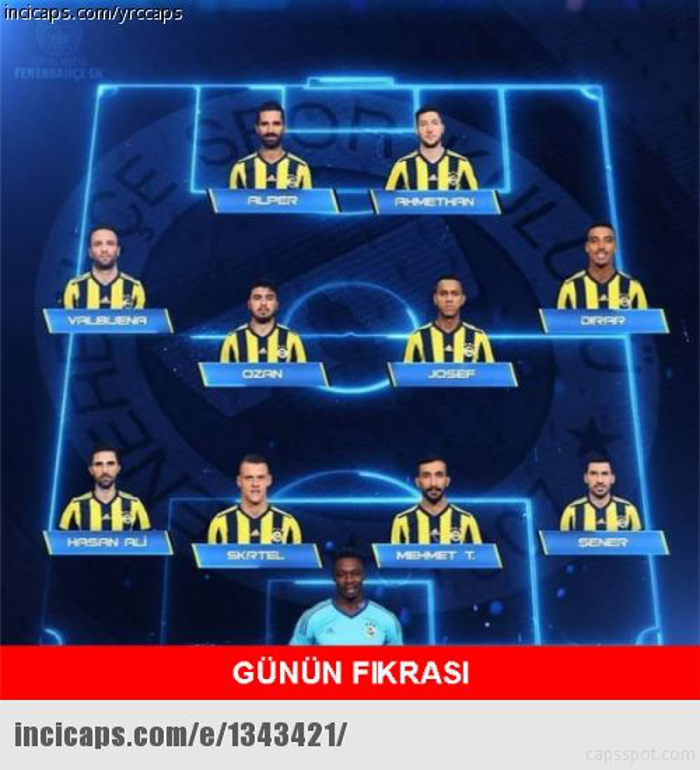 Fenerbahçe - Vardar maçı Capsleri