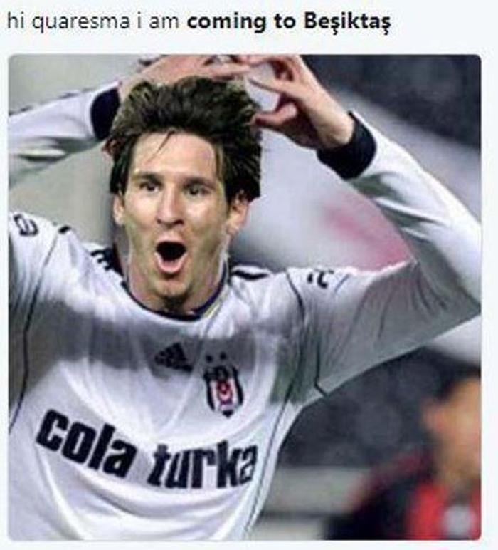 Messi come to Beşiktaş