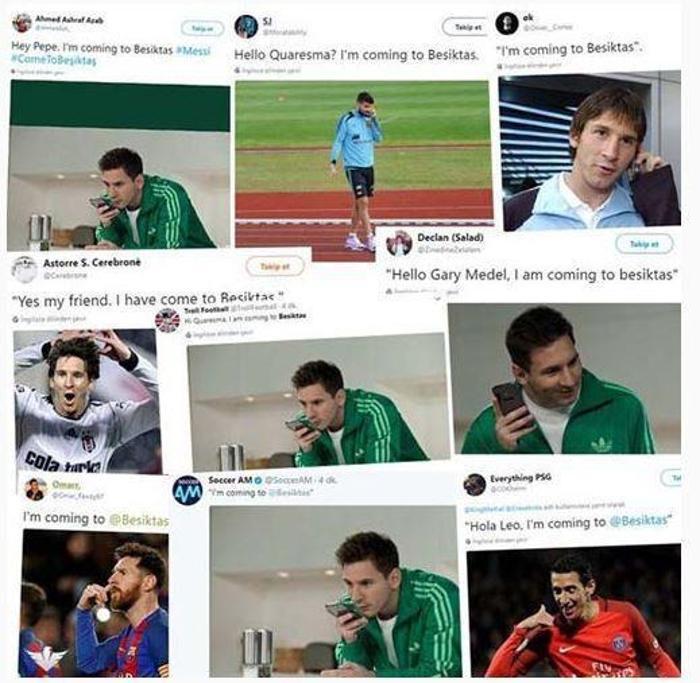 Messi come to Beşiktaş