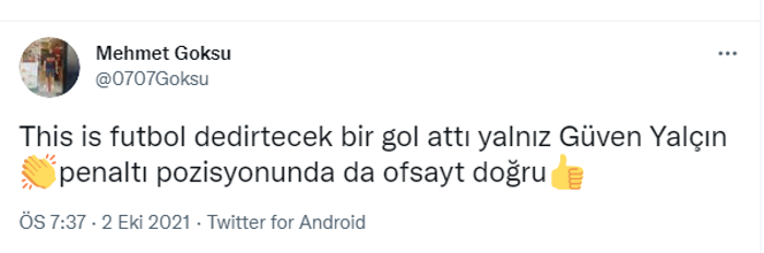 Güven Yalçın, Beşiktaş taraftarını mest etti Cristiano Ronaldo golü...