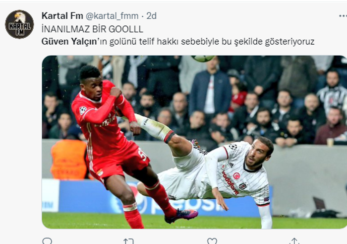 Güven Yalçın, Beşiktaş taraftarını mest etti Cristiano Ronaldo golü...