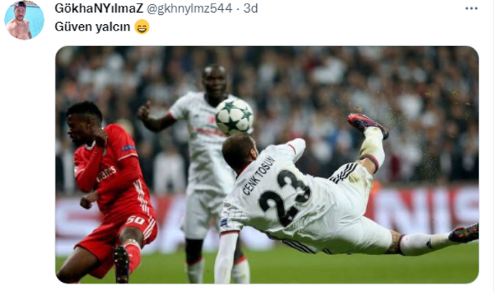 Güven Yalçın, Beşiktaş taraftarını mest etti Cristiano Ronaldo golü...