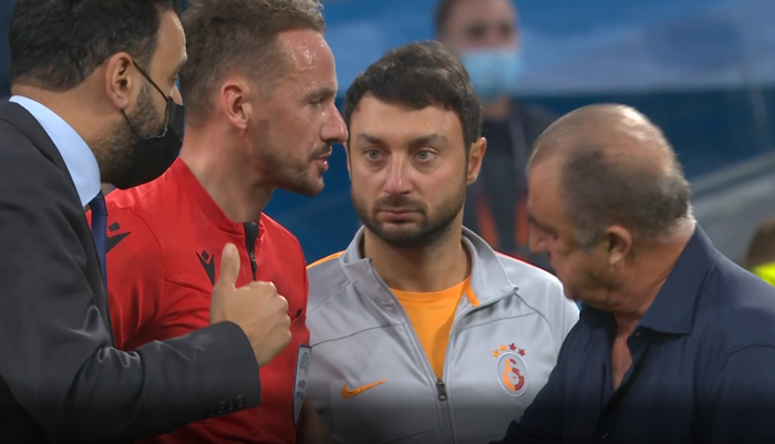 Son dakika Marsilya-Galatasaray maçı durdu, devreye Fatih Terim girdi
