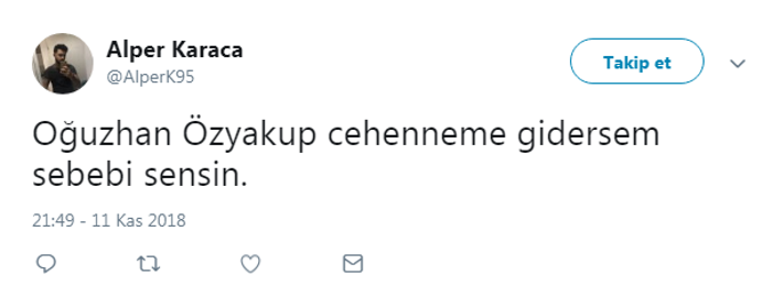 Nereden nereye... Oğuzhan Özyakupa büyük tepki