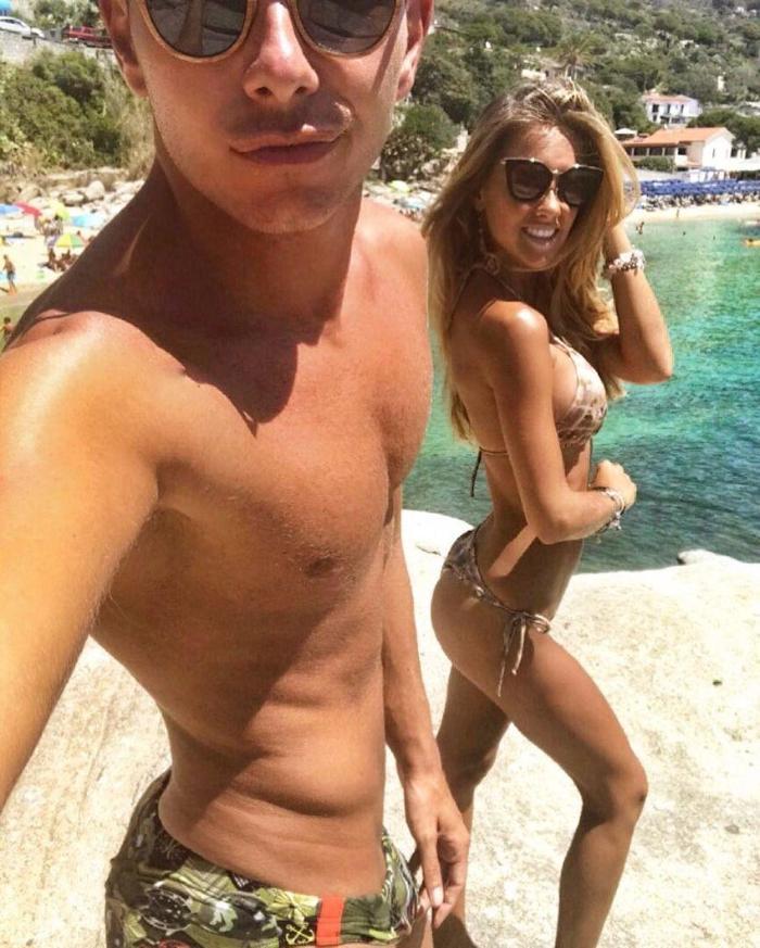 Spor muhabiri Michela Persico güzelliği ile büyülüyor