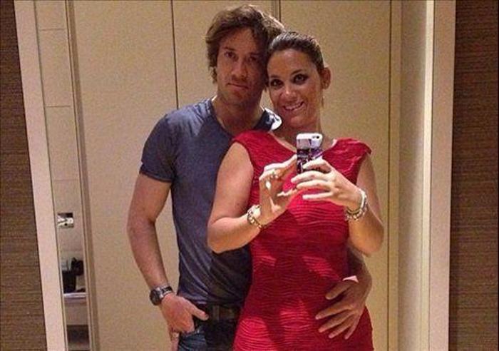 Bir dönem Fenerbahçe formasıyla Süper Ligde top koşturan Diego Lugano ve eşi