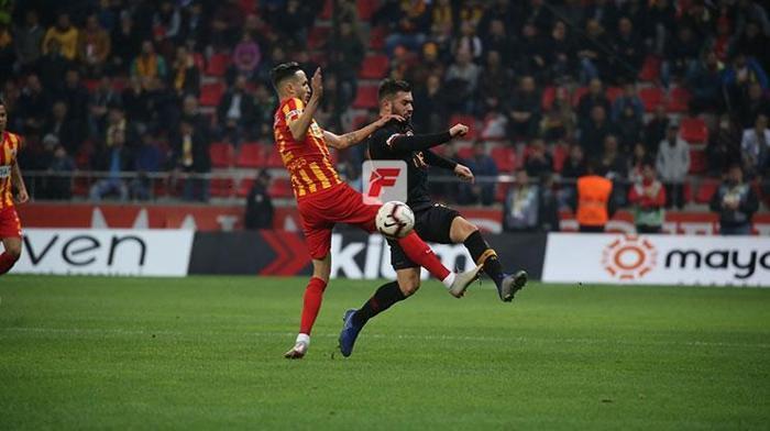 Kayserispor - Galatasaray maçından kareler