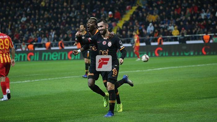 Kayserispor - Galatasaray maçından kareler