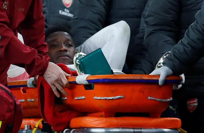 Arsenalın yıldızı Danny Welbeck ayak bileğini kırdı