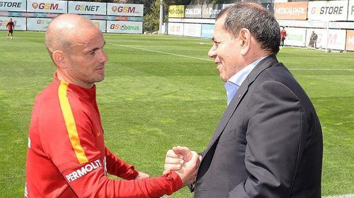 Galatasarayda flaş gelişme Wesley Sneijder bitti