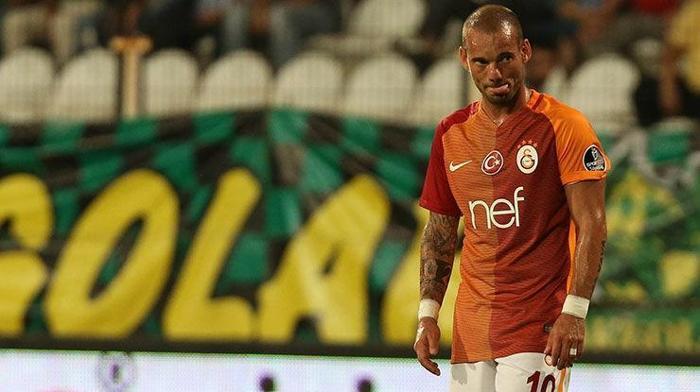 Galatasarayda flaş gelişme Wesley Sneijder bitti