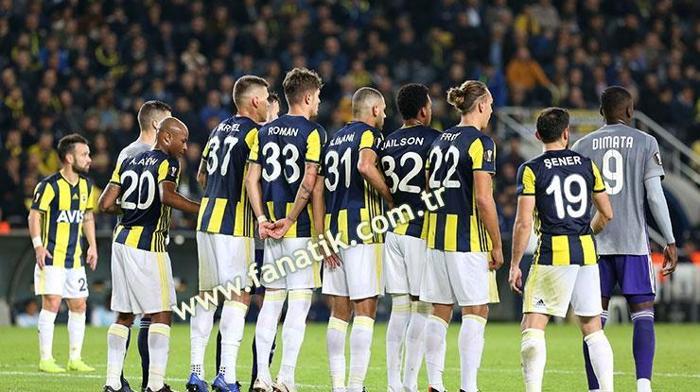 Fenerbahçe-Anderlecht maçından kareler