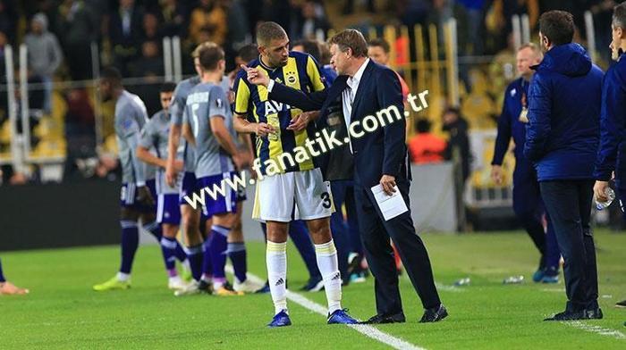 Fenerbahçe-Anderlecht maçından kareler