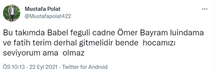 Galatasaray taraftarından Fatih Terim ve futbolculara sert tepki: Maalesef olmuyor