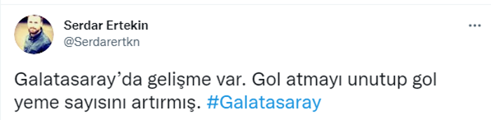 Galatasaray taraftarından Fatih Terim ve futbolculara sert tepki: Maalesef olmuyor