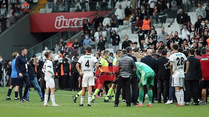 Vodafone Parkta büyük gerilim İşte o anlar
