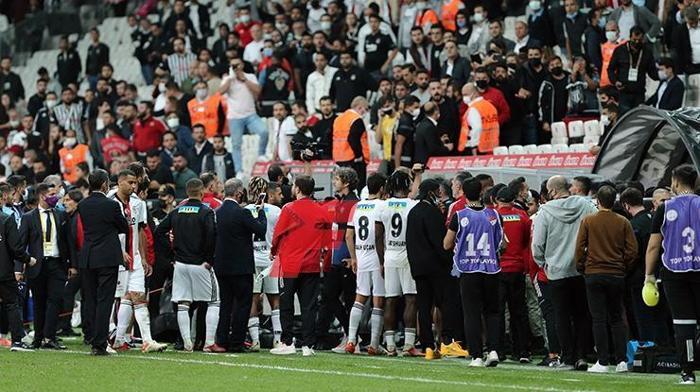 Vodafone Parkta büyük gerilim İşte o anlar
