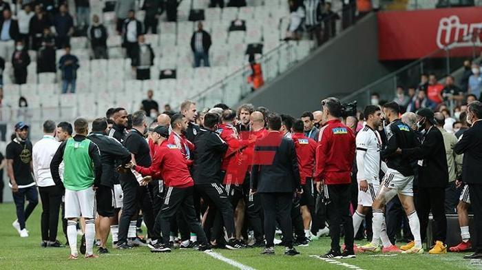 Vodafone Parkta büyük gerilim İşte o anlar