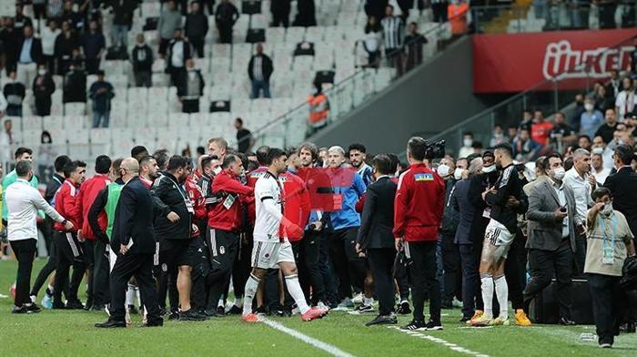 Vodafone Parkta büyük gerilim İşte o anlar