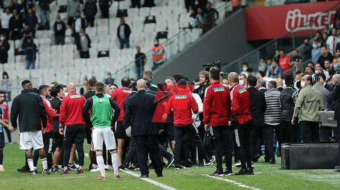 Vodafone Parkta büyük gerilim İşte o anlar