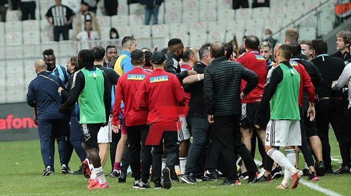 Vodafone Parkta büyük gerilim İşte o anlar