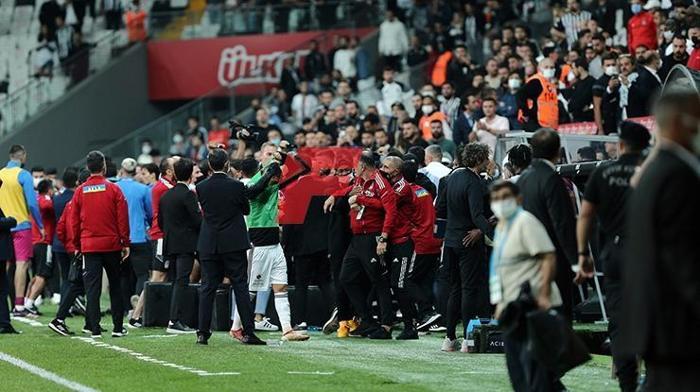 Vodafone Parkta büyük gerilim İşte o anlar