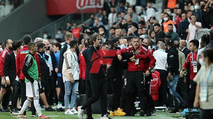 Vodafone Parkta büyük gerilim İşte o anlar