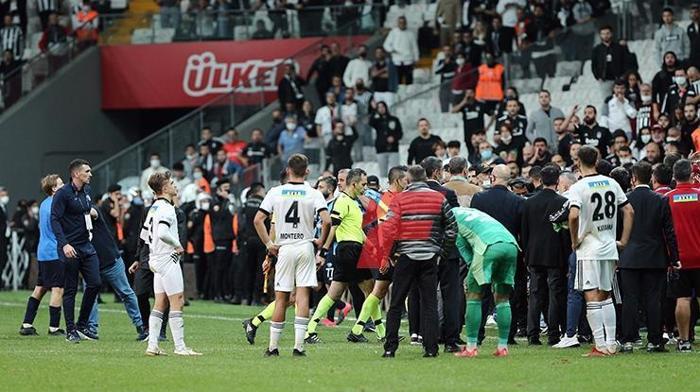 Vodafone Parkta büyük gerilim İşte o anlar