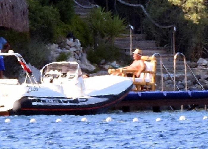 Fatih Terimin tatil keyfi