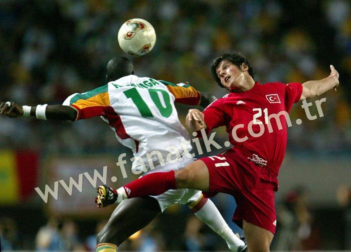 Senegal - Türkiye maçı fotoğrafları (22.06.2002)