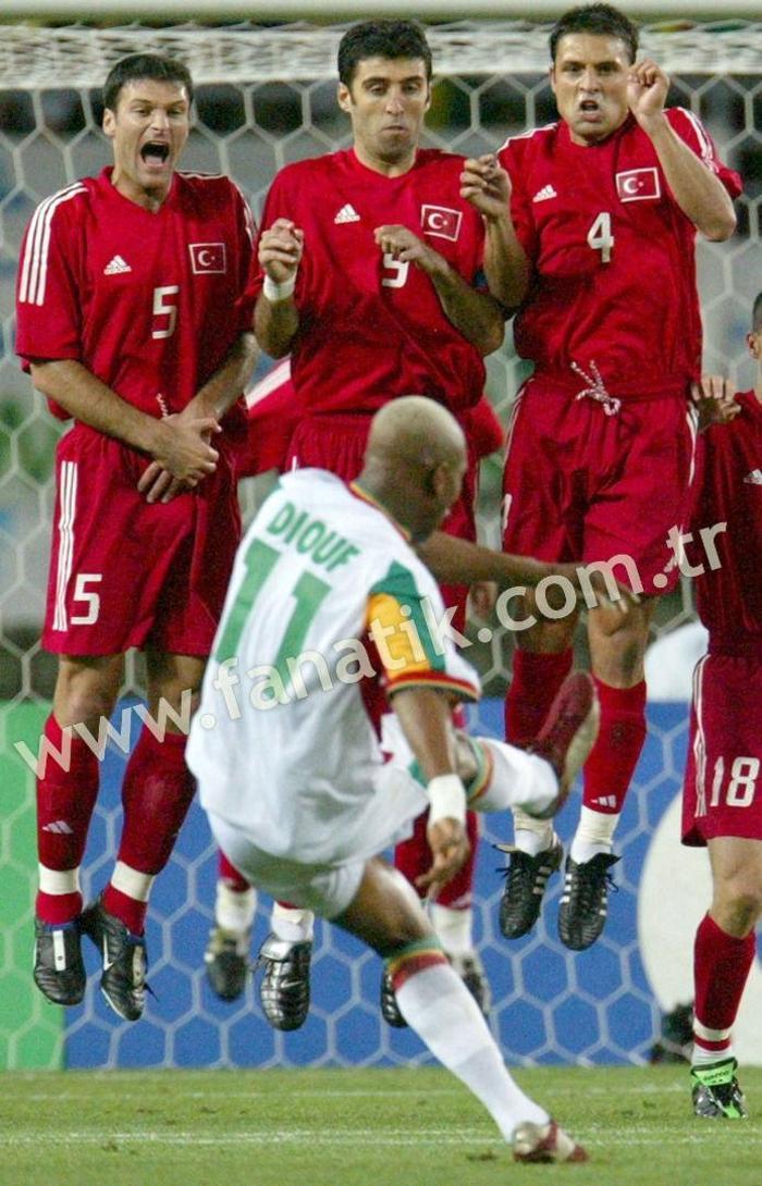 Senegal - Türkiye maçı fotoğrafları (22.06.2002)
