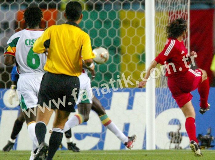 Senegal - Türkiye maçı fotoğrafları (22.06.2002)