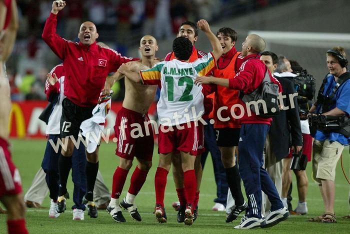 Senegal - Türkiye maçı fotoğrafları (22.06.2002)