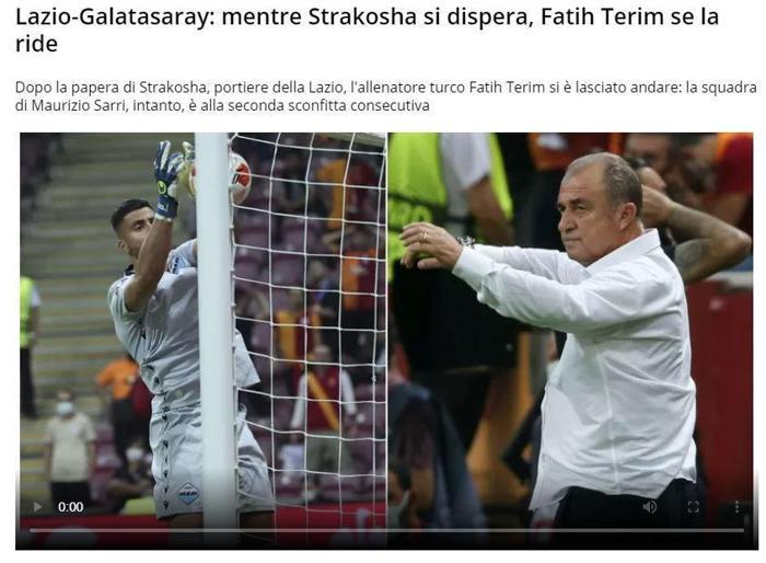 Galatasaray haberi: Fatih Terimin gol sevinci İtalyan basınında olay oldu