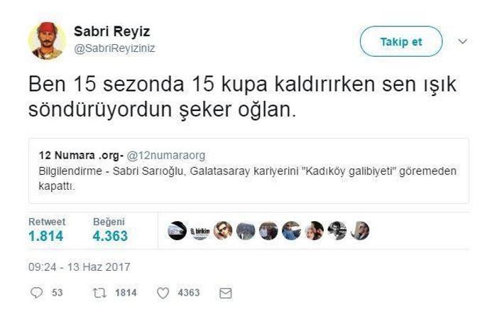 Sabri Reyiz: Aradaki puan farkı Liverpool