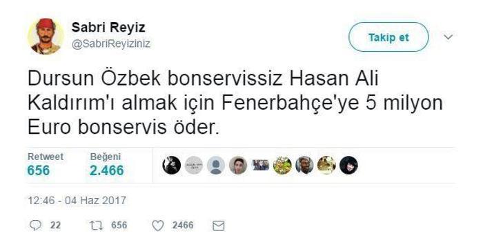 Sabri Reyiz: Aradaki puan farkı Liverpool