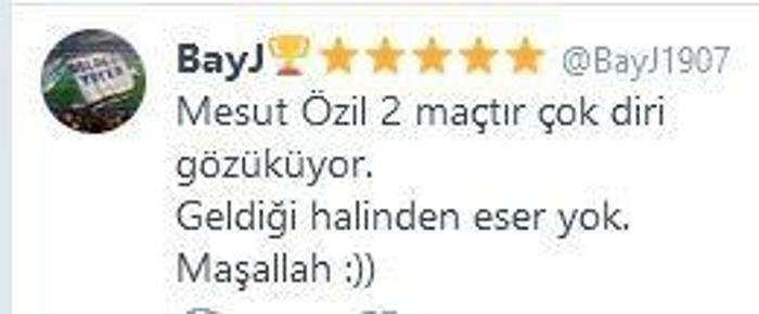 Mesut Özil Frankfurt-Fenerbahçe maçına damga vurdu