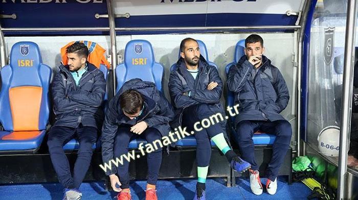 Başakşehir-Beşiktaş maçından kareler