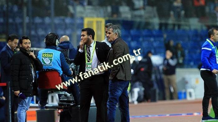 Başakşehir-Beşiktaş maçından kareler