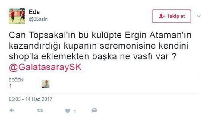 Ergin Atamanın ayrılığına sosyal medyadan tepkiler