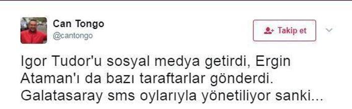 Ergin Atamanın ayrılığına sosyal medyadan tepkiler