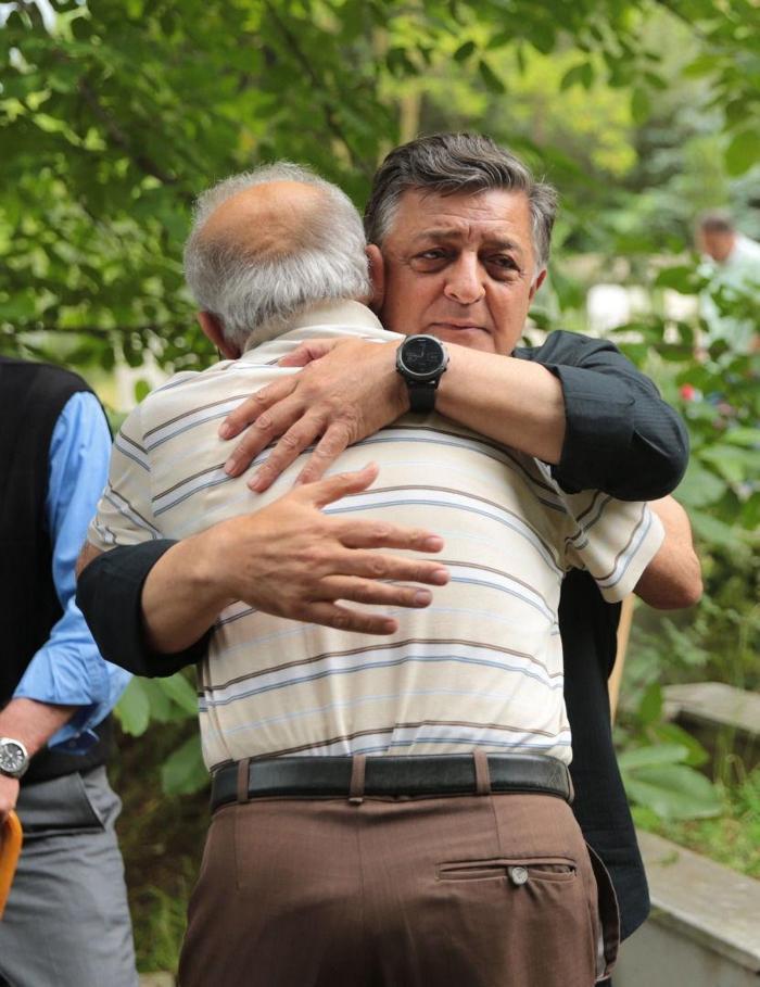 Yılmaz Vural, vefat eden babasını son yolculuğuna uğurladı