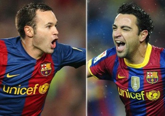 İniesta ve Xavi