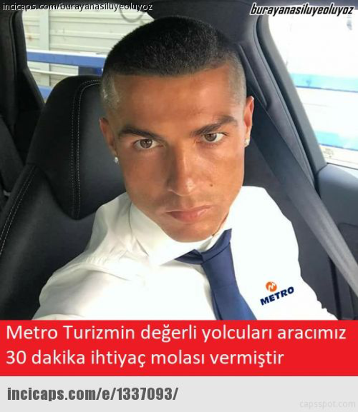Cristiano Ronaldonun yeni imajı alay konusu oldu