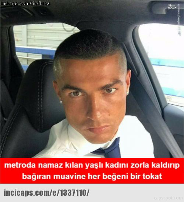 Cristiano Ronaldonun yeni imajı alay konusu oldu