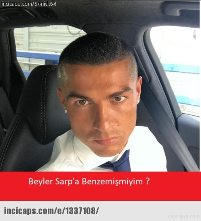 Cristiano Ronaldonun yeni imajı alay konusu oldu