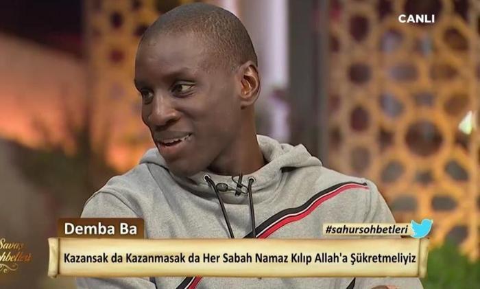 Demba Badan sahur programında Galatasaray açıklaması