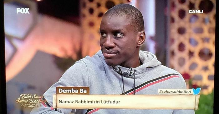 Demba Badan sahur programında Galatasaray açıklaması
